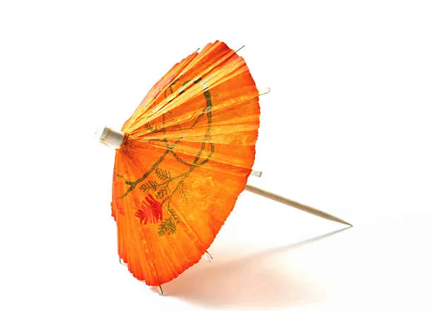 [خلة ديكوريشن شمسية خشبية 10 سم (MTS)] MTS Bamboo Wooden umbrella picks 10cm