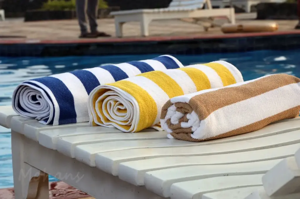 [بشكير بحر قطن 70*140] Cotton beach towel (70*140)