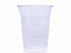 K- Cup 14 Oz Transparent Pet with cover