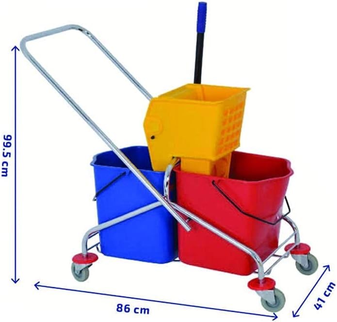 [تروللي دابل باكت] Double Bucket Trolley