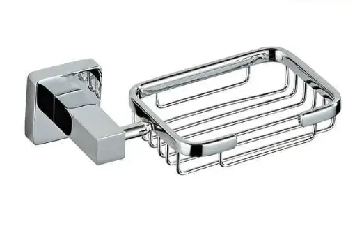 Stainless steel soap holder