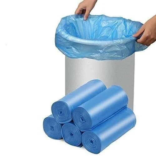 [اكياس قمامة ازرق عادي باسكت 40*70] Plastic Garbage bag Blue  Basket 40*70