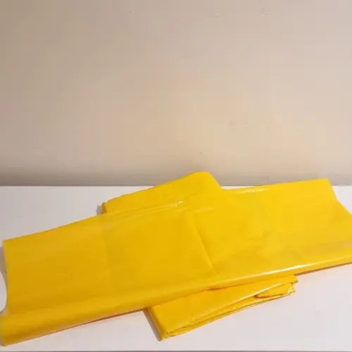 [ اكياس قمامة اصفر عادي باسكت 40*70] Plastic Garbage bag Yellow  Basket 40*70