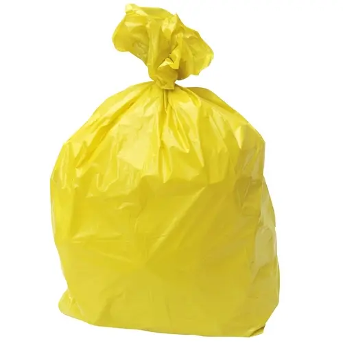 [اكياس قمامة اصفر لوكس جامبو  70*140] Plastic Garbage bag Yellow Jambo 70*140