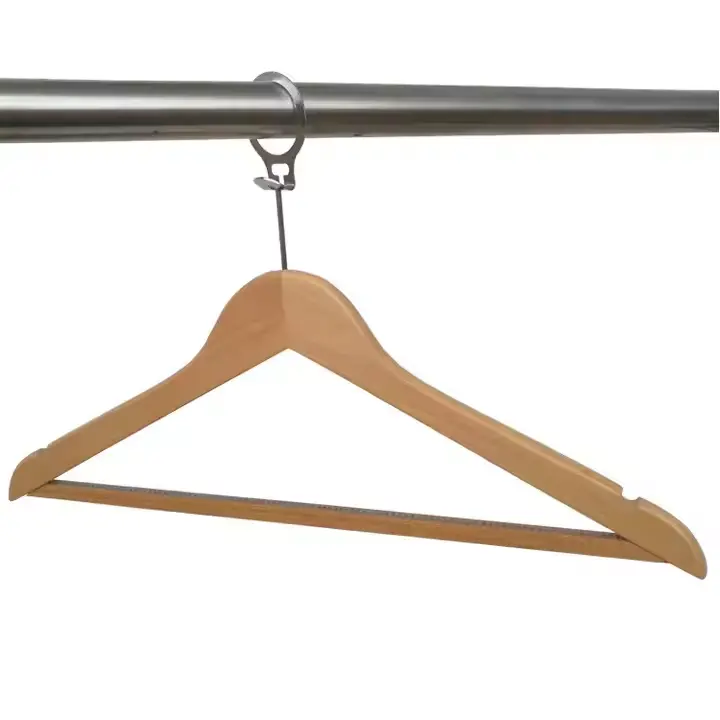 [شماعة  سيفتي خشبية  - رجالي] Wooden Safety Hanger - Men