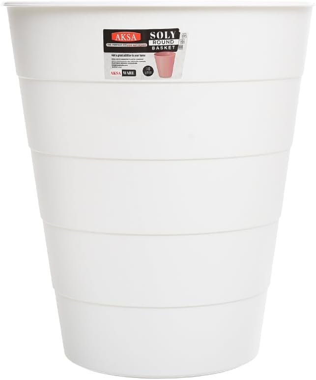 Plastic Basket White Small
