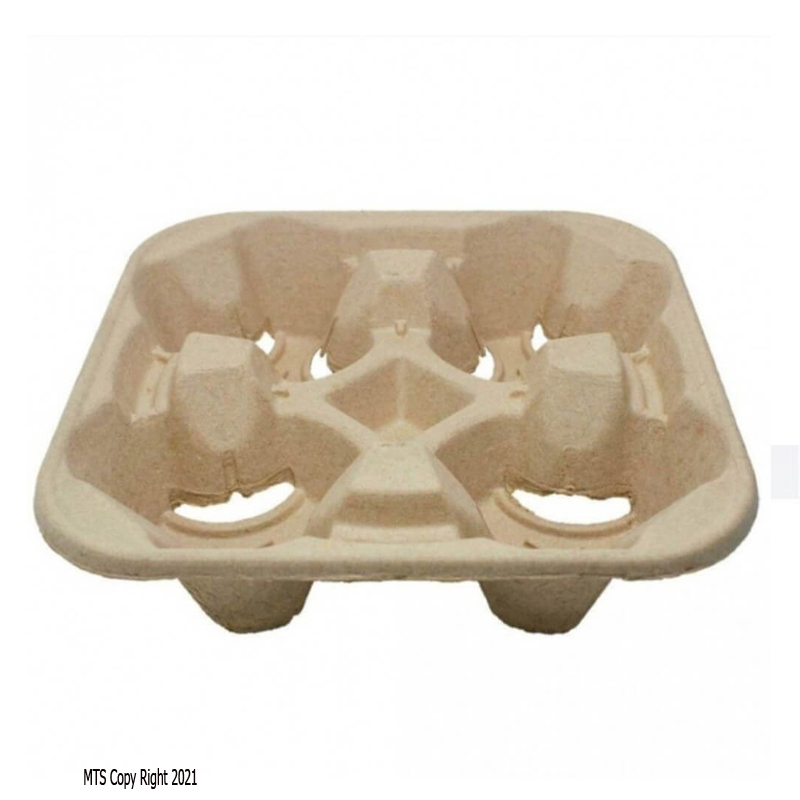 [حامل اكواب 4 عين كرتون] paper Cup Holder 4 Cup