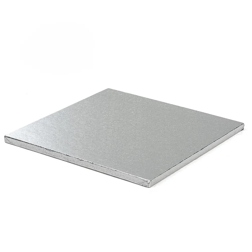 [قواعد تورتة 40×40 سم بحرف مرتفع  ] Aluminium Cake Board Bold 40*40 Bold