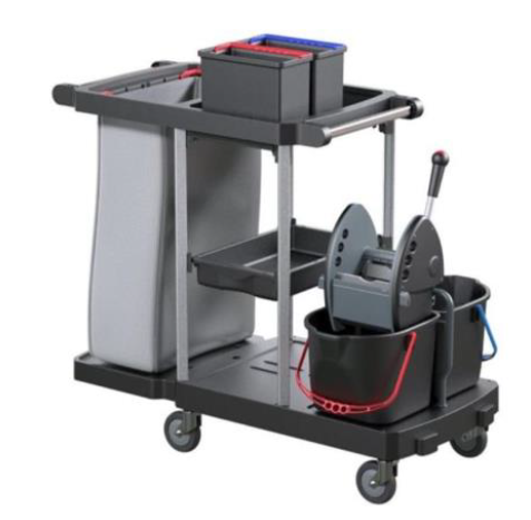 [ترولي تنظيف منطقة عامة] Trolley cleaning Public Area
