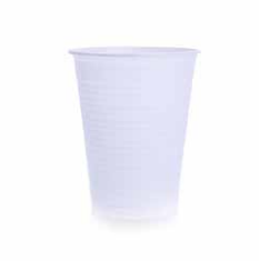 K- Plastic- cup 150 ml Transparent