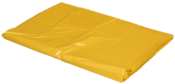 [ اكياس قمامة اصفر عادي  60*90] Plastic Garbage bag Yellow   60*90