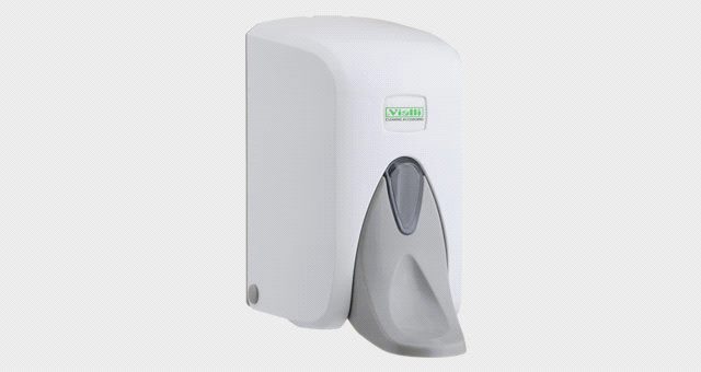 Vialli - MEDICAL SOAP DISPENSER 500 ML, WHITE  PTC - S5M