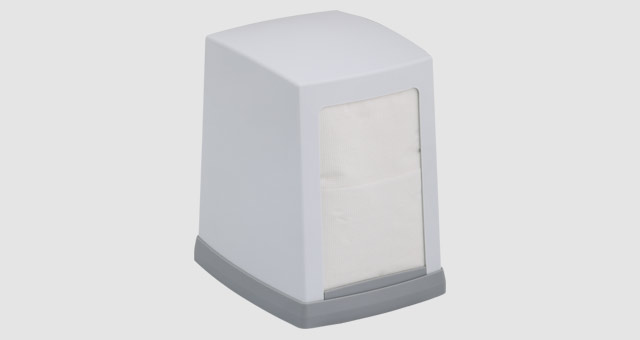 Vialli - NAPKIN DISPENSER WHITE  PTC - NP100