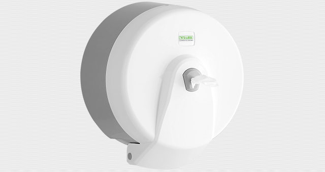 Vialli - CENTER POINT TOILET TISSUE DISPENCER WHITE PTC - K5
