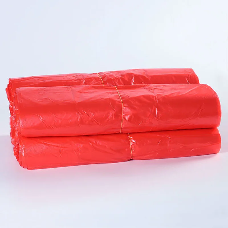 [ اكياس قمامة احمر عادي  60*90] Plastic Garbage bag Red   60*90