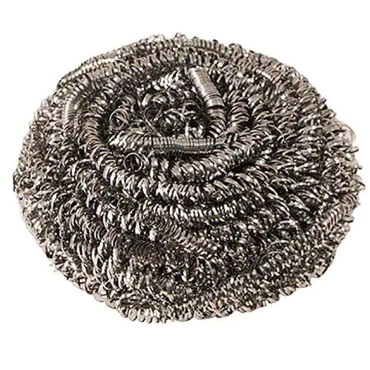 Small stainless steel scrubber