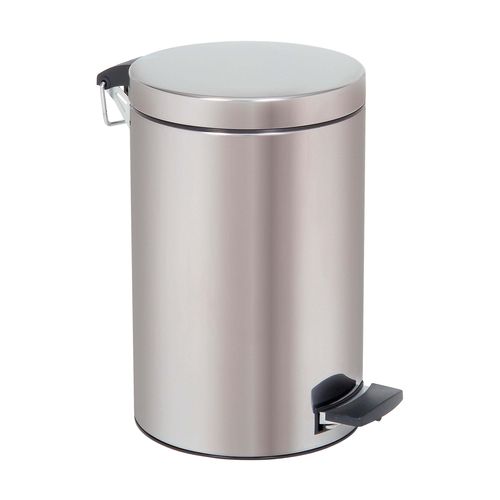 [باسكت استانلس 12 لتر بالدواسة] 12L Stainless Steel Pedal Bin