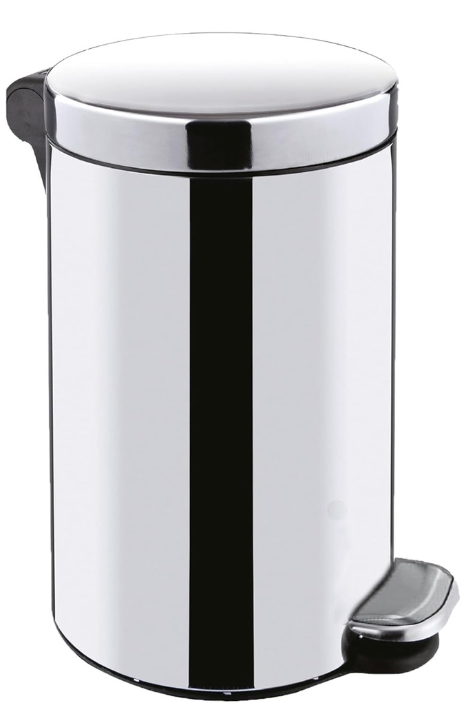 3L Painted Metal Trash Bin  