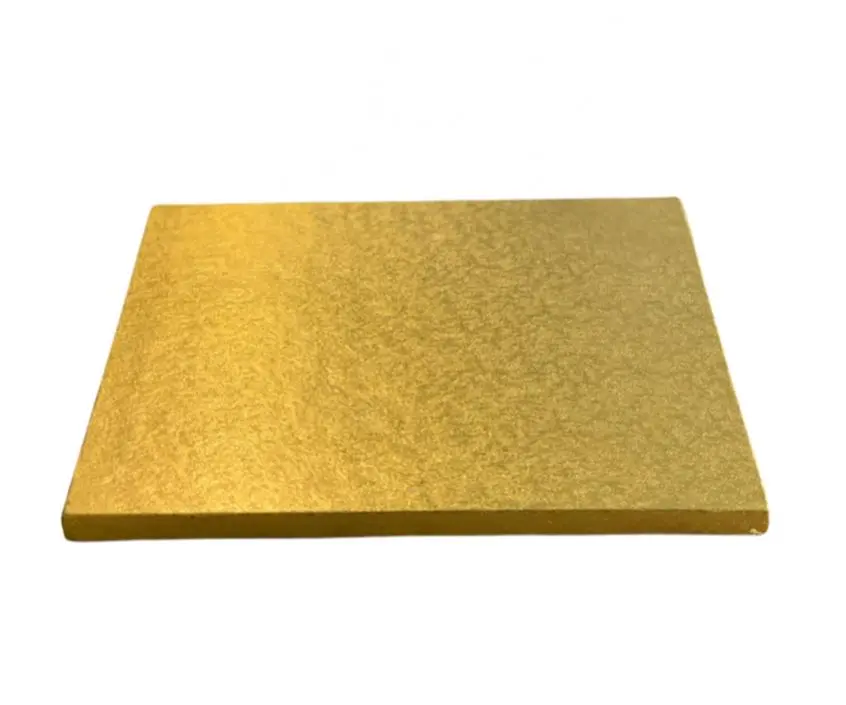 Aluminium Cake Board Gold  35*35