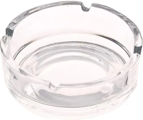 Glass cigarette Ashtray
