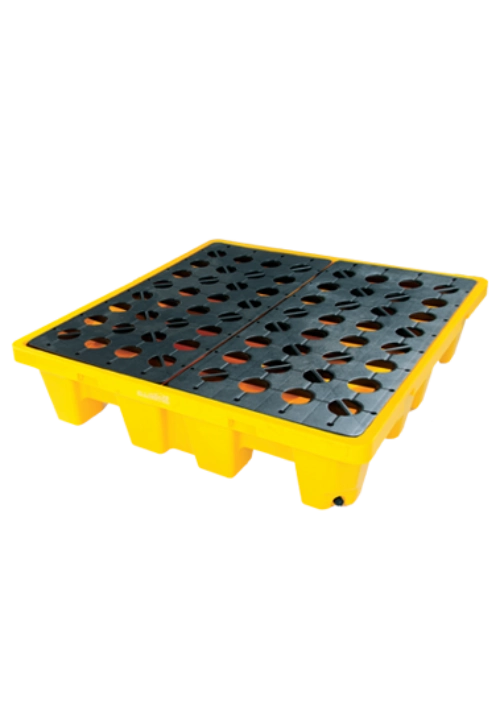 [بالتة احتواء ومنع الانسكابات  1320*680*300 م] Mcclean Alligator – Anti Spill Pallets (1320x680x300)