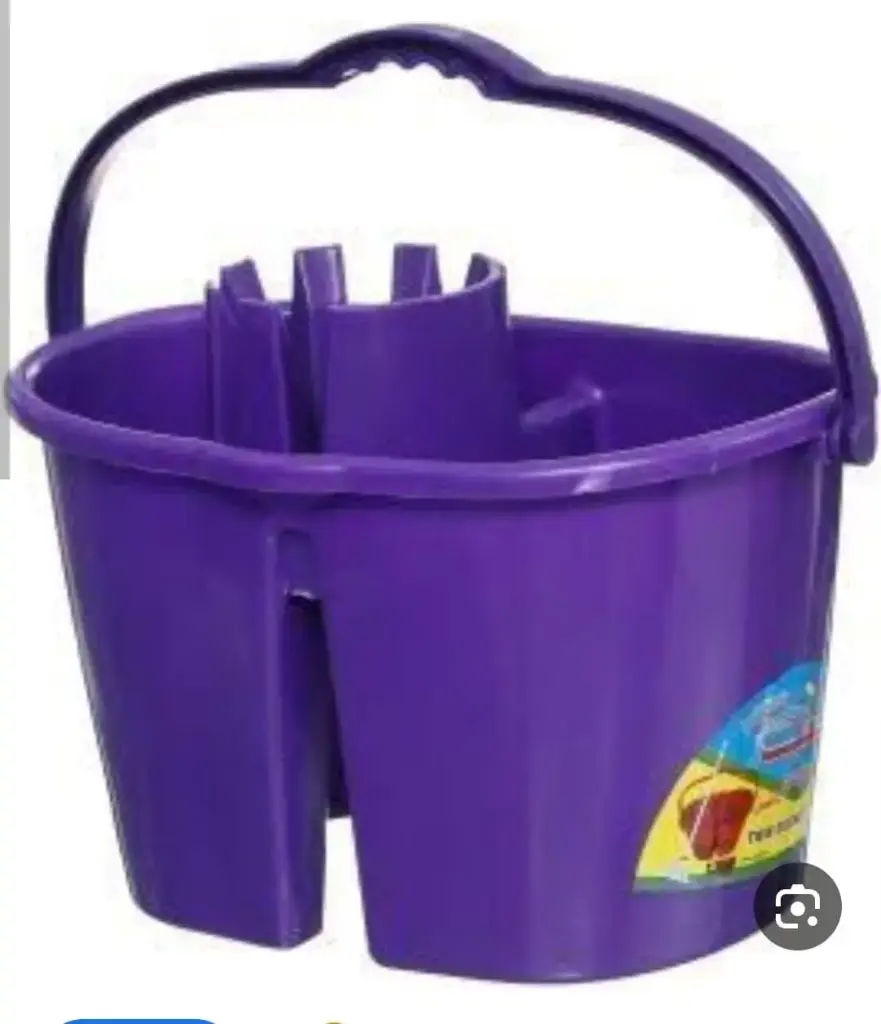 [جردل مسيح تويكس] El Talab Twix Wheeled Bucket With Mop