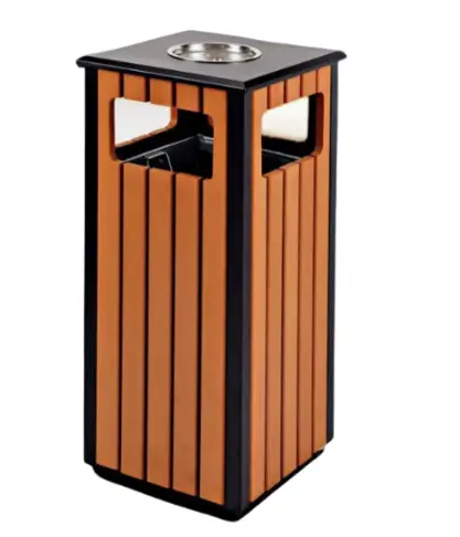 Garden basket ashtray bin