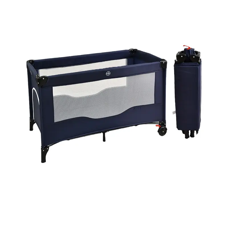 [سرير أطفال قابل للطي مع مرتبة] Baby Folding Bed with Mattress