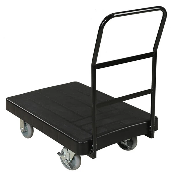 [ترولي أسود ثقيل 900 كجم] Heavy Duty Black Trolley 900 kg
