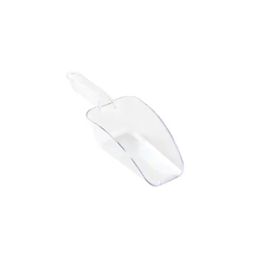 [UTILITY SCOOP 64OZ, CLEAR, JIWINS جاروف بلاستيك مستطيل 64 اونز] JIWINS Food and Beverage SCOOP P-038