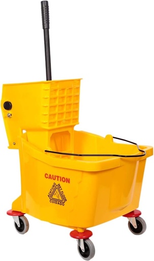 [تروللي سنجل باكت بالعصارة] Single Bucket Trolley