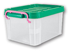 [علبة ثلاجة بلاستيك سندريلا 3 وسط (الهلال والنجمة)] Plastic Fridge Container Cinderella 3 Medium