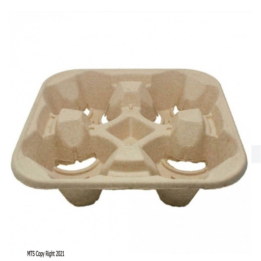 [حامل اكواب 4 عين كرتون] paper Cup Holder 4 Cup