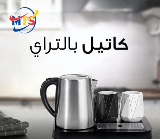 [1.5 liter Fresh كاتل استانلس بالتراي] Tray kettle Fresh 