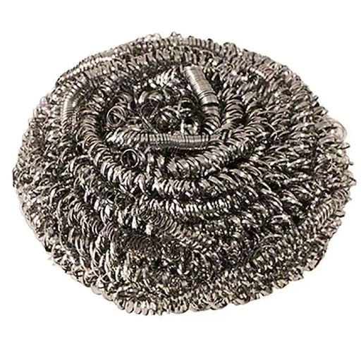 [سلك استانلس كبير] Large Stainless Steel Scrubber