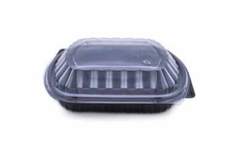 [طبق ميكرويف بالغطاء 1 عين كرنو*200] K- Microwave Plates with cover 1 Part