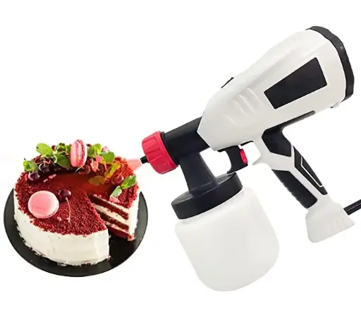 [مسدس شيكولاتة] Chocolate sprayer Gun with compressor