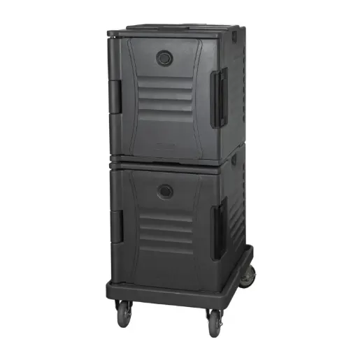 [عربة كبيرة معزولة لحفظ ونقل أوعية الطعام]  Large Insulated Food Transporter 